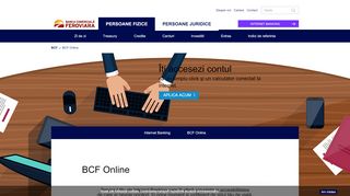 
                            5. BCF Online - Banca Comerciala Feroviara - Bcf E Banking Login