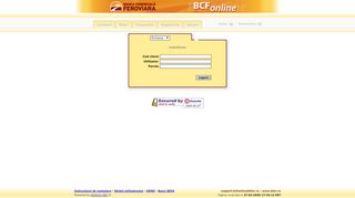 
                            6. BCF online - Please sign in! - Bcf E Banking Login