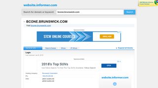 
                            5. bcone.brunswick.com at Website Informer. Login. Visit Bcone ... - Brunswick Bc One Login