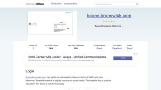 
                            1. Bcone.brunswick.com website. Login. - Brunswick Bc One Login