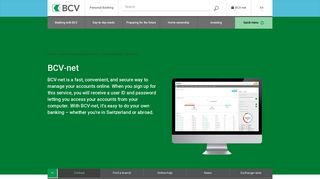 
                            3. BCV-net | BCV - Banque Cantonale Vaudoise - Bcvs E Banking Portal