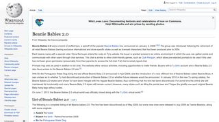 
Beanie Babies 2.0 - Wikipedia  
