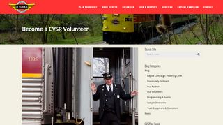 
                            5. Become a CVSR Volunteer - Cuyahoga Valley Scenic Railroad