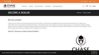 
                            5. Become a dealer of our Tactical Military Gear ⋆ Chase Tactical - 5.11 Dealer Portal