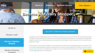 
                            1. Become A Mystery Shopper - Reality Based Group - Reality Based Mystery Shopping Portal