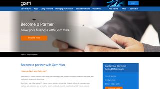 
                            2. Become a Partner | We Can Help You Grow Your Business | Gem Visa ... - Ge Merchant Portal