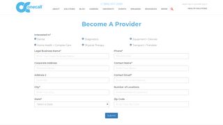 
                            8. Become A Provider | One Call - One Call Vendor Portal Portal