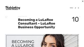 
                            4. Becoming a LuLaRoe Consultant – LuLaRoe Business ... - Lularoe Sign Up Packages