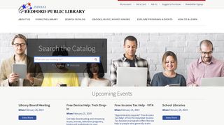 
                            6. Bedford Public Library | Bedford, IN - Bedford Virtual Library Portal