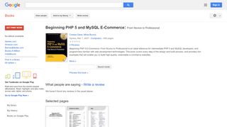 
                            7. Beginning PHP 5 and MySQL E-Commerce: From Novice to ... - Datacash Portal