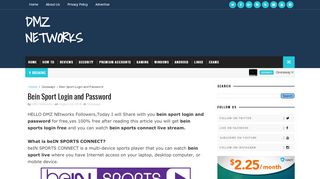 
                            7. Bein Sport Login and Password - DMZ Networks - Bein Sport Login And Password