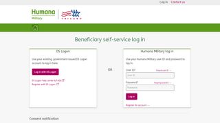 
                            5. Beneficiary self-service log in - Humana Military - Dod Self Service Portal Tricare