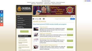 
Benefits and Services, Owner-Operator ... - OOIDA.com  
