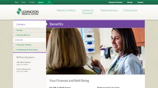 Benefits | Lexington Medical Center - Lexington Medical Center Employee Portal