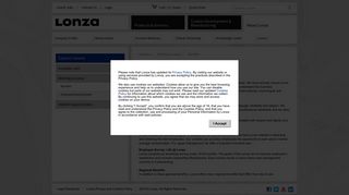 
Benefits - Lonza  
