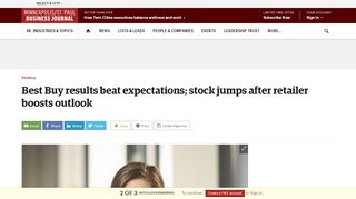 
                            6. Best Buy Co. Inc's outlook high after solid third quarter ... - Outlook Best Buy Portal