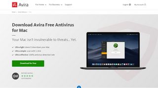 
                            16. Best free Antivirus for Mac, trusted by millions - Avira - Avira Connect Portal