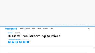 
                            9. Best Free Streaming Services 2018 - Free Movies and TV ... - Fisomo Sign Up