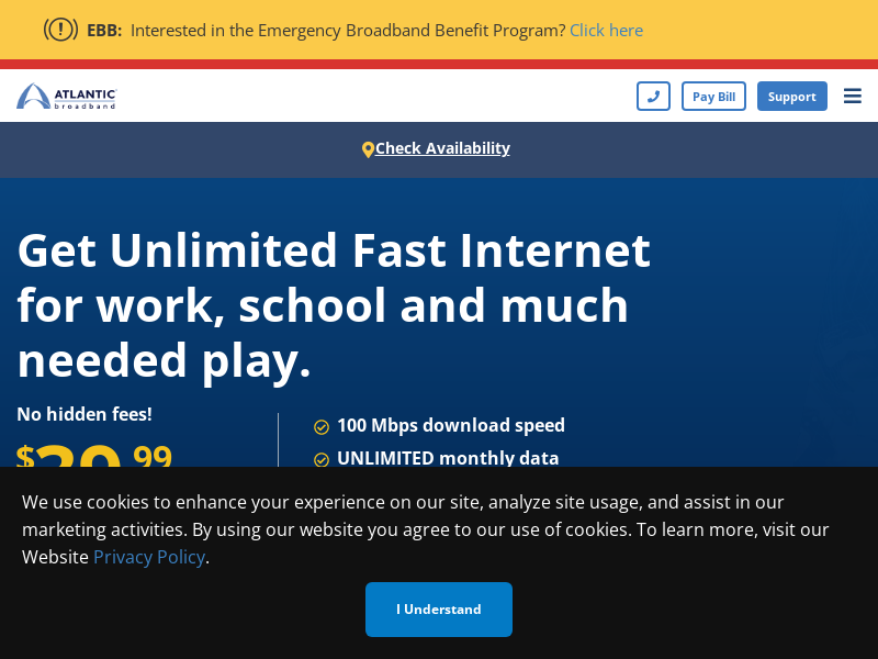 Best Internet, TV, Phone & WiFi Services  Atlantic Broadband