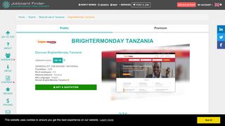 
                            8. Best job board Tanzania | BrighterMonday Tanzania ... - Brightermonday Portal