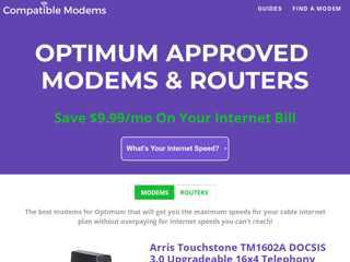 Best Optimum Approved Modems & Routers (2019 ...