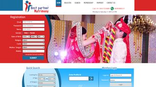 
                            7. Best Partner Matrimony - Matrimony Life Partner Portal