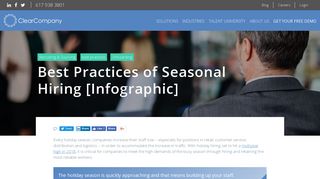 
                            4. Best Practices of Seasonal Hiring [Infographic] - ClearCompany - A Href Https Hiring Monster Com Portal Aspx