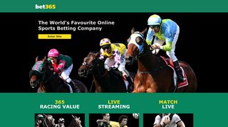 
bet365 - Sports Betting, Horse Racing, Footy, Rugby, Cricket ...  

