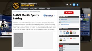 
                            1. BetDSI Mobile Sports Betting - Betting Sites - Betdsi Sportsbook Portal