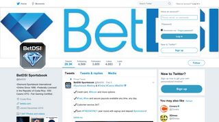 
                            4. BetDSI Sportsbook (@BetDSI) | Twitter - Betdsi Sportsbook Portal