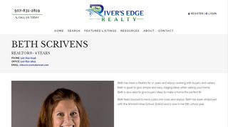 
                            8. BETH SCRIVENS - River's Edge Realty - Windomnet Email Portal