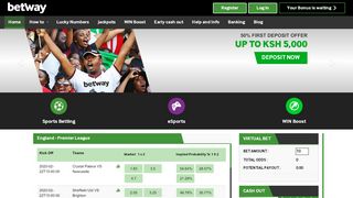 
                            5. Betway online sports betting rewards you with up to KSH5000 ... - Betway Co Ke Login