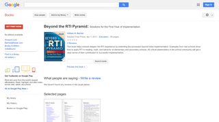 Beyond the RTI Pyramid: Solutions for the First Year of ... - Autoskill Academy Of Math Portal