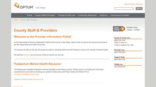 
                            9. BHS Provider Resources - Optum San Diego - Ccbh Portal