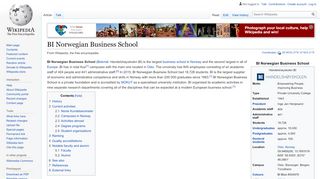 
                            7. BI Norwegian Business School - Wikipedia - Bi Student Portal