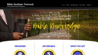 
                            7. Bible Institute Network: Online Bible Study with Diploma - Liberty Home Bible Institute Portal
