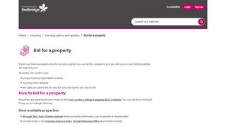 
                            7. Bid for a property - Redbridge - East London Lettings Portal
