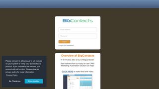 
                            3. Big Contacts - Bigcontacts Portal