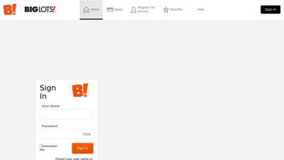 Big Lots Credit Card - Manage your account - comenity.net