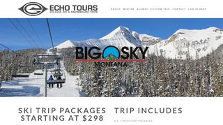 
                            4. Big Sky - Echo Tours - Echo Tours Sign In