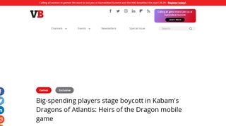 
                            9. Big-spending players stage boycott in Kabam's Dragons of ...