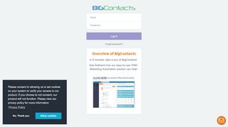 
                            2. BigContacts - Log In - Bigcontacts Portal