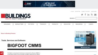 
                            2. Bigfoot CMMS - Buildings - Bigfoot Cmms Portal