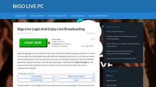 
                            5. Bigo Live Login And Enjoy Live Broadcasting - Bigo Live PC
