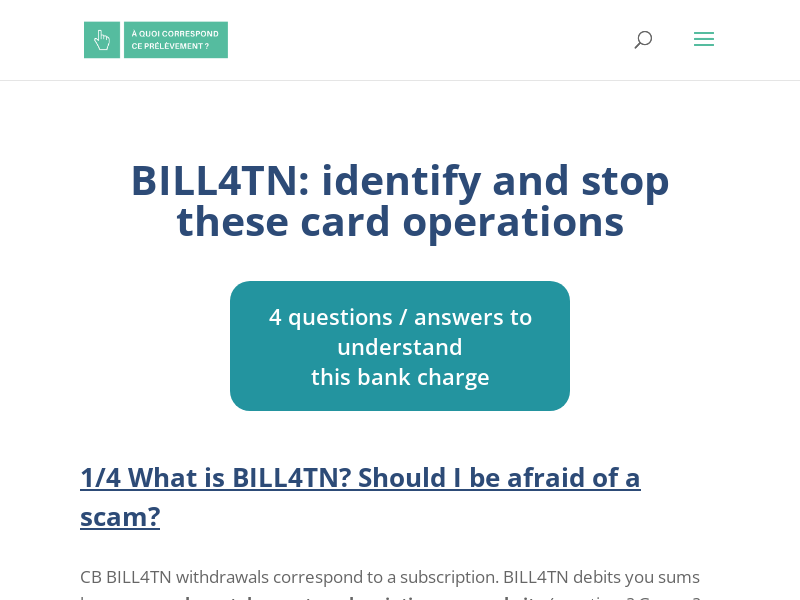 
                            1. BILL4TN: identify and stop these card transactions - What ...