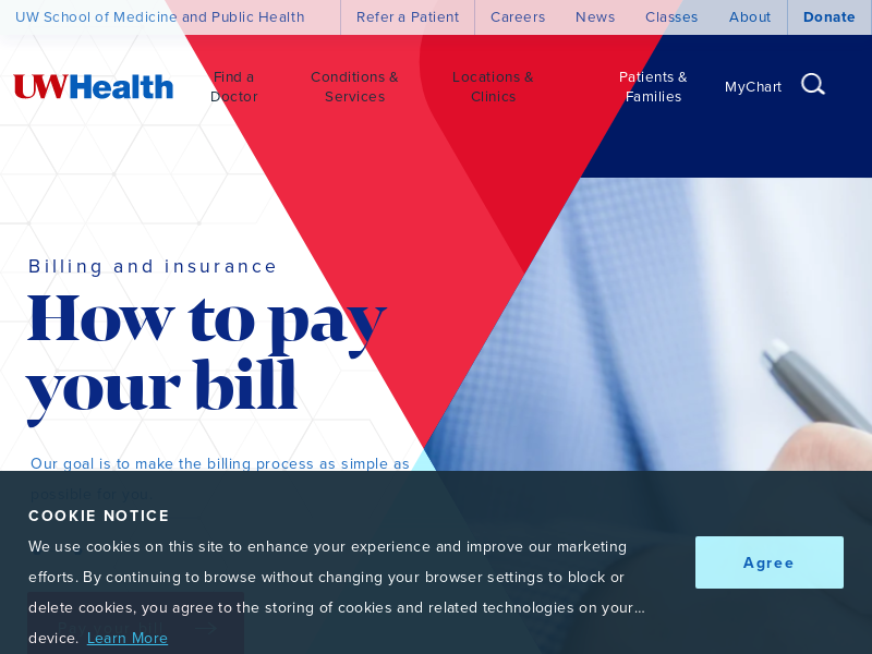 
                            1. Billing and insurance | UW Health