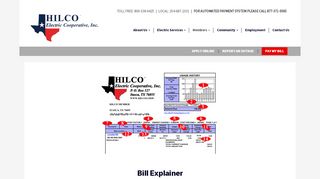 
                            1. Billing Information - HILCO Coop - Hilco Electric Portal