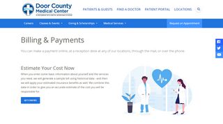 
                            4. Billing & Payments - Door County Medical Center - Door County Medical Center Patient Portal