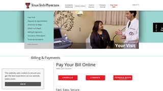 
                            9. Billing & Payments - Texas Tech Physicians - Mail Ttuhsc Edu Portal
