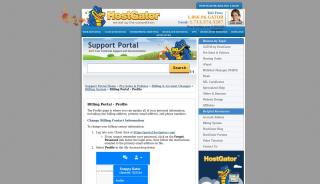 
                            5. Billing Portal - Profile « HostGator.com Support Portal - Hostgator Billing Portal